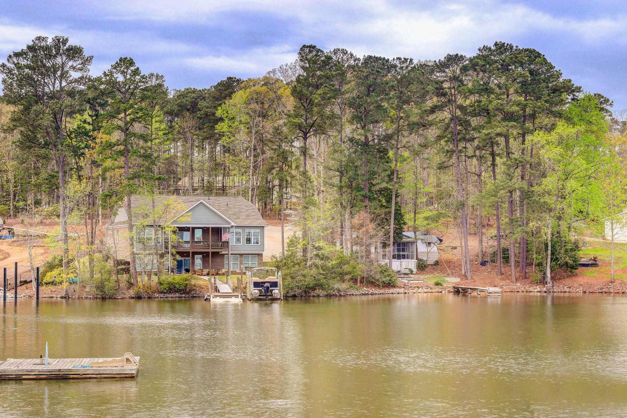 Lakefront Leesville Retreat With Private Dock! Lake Murray Shores Exterior photo